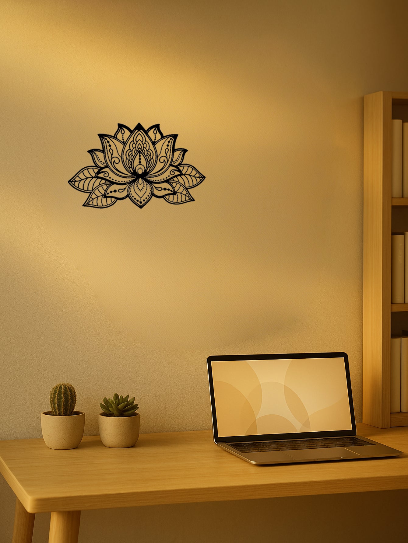 Mandela Lotus Wall Art