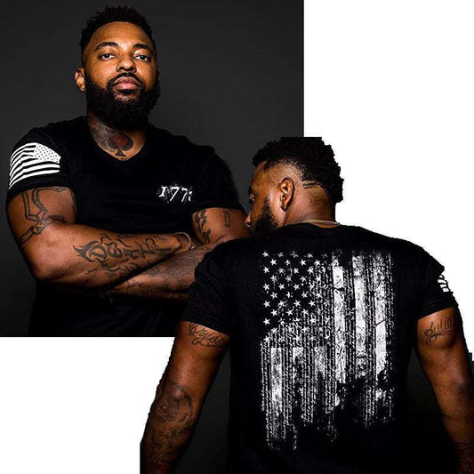 American Acid 1776 Us Flag Men Clothing T-Shirt Funny Whiske - Exactly Bliss