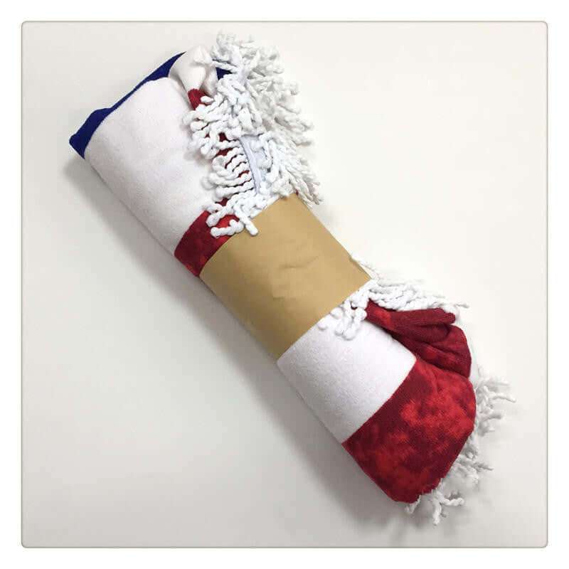 American Flag Beach Mat or Beach Towel - Exactly Bliss