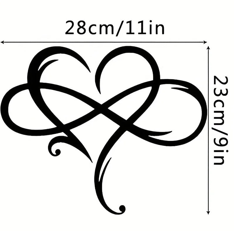 Infinity Heart Wall Art
