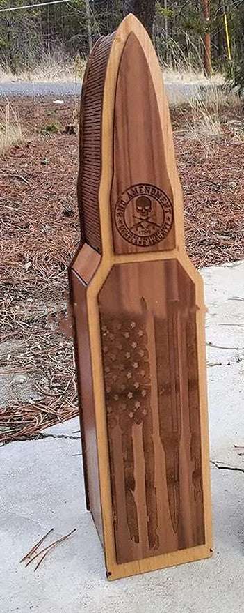 Fathers Day Red Wine Wooden Gift Box - Exactly Bliss
