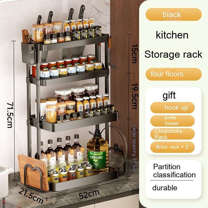 Multi - Tier Kitchen Spice Rack - Exactly Bliss