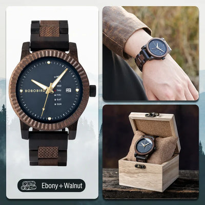 True Gentleman's Wooden Wristwatch - Exactly Bliss