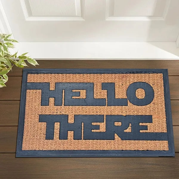 HELLO THERE Door Mat