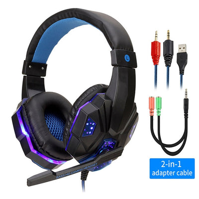 Ultimate Gamer Headset (w/optional LED Lights) - Exactly Bliss