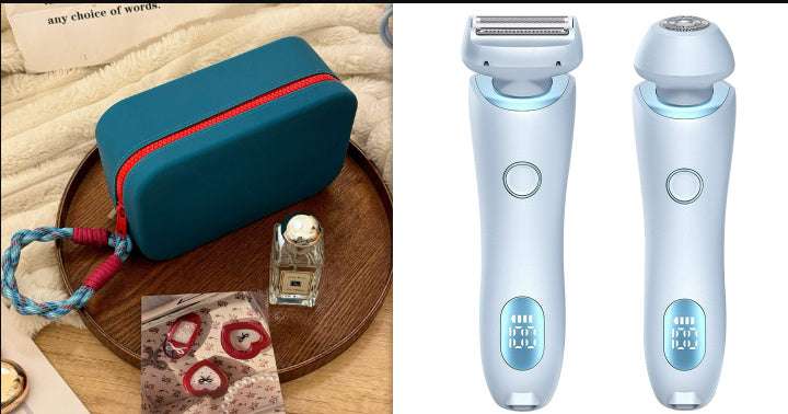 2 - in - 1 Rechargeable Hair Removal Epilator & Trimmer - Exactly Bliss