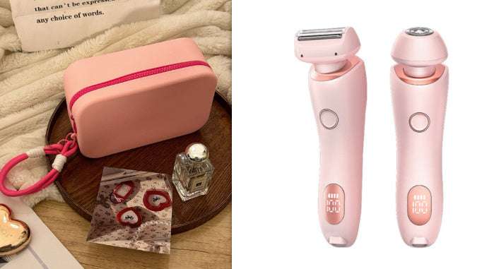 2 - in - 1 Rechargeable Hair Removal Epilator & Trimmer - Exactly Bliss