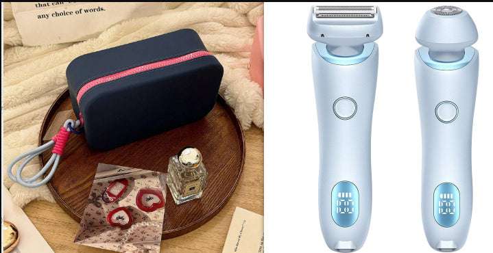 2 - in - 1 Rechargeable Hair Removal Epilator & Trimmer - Exactly Bliss