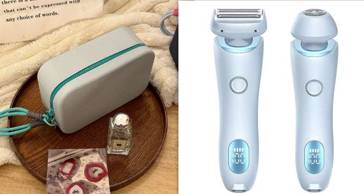 2 - in - 1 Rechargeable Hair Removal Epilator & Trimmer - Exactly Bliss