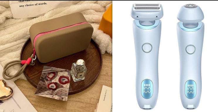 2 - in - 1 Rechargeable Hair Removal Epilator & Trimmer - Exactly Bliss