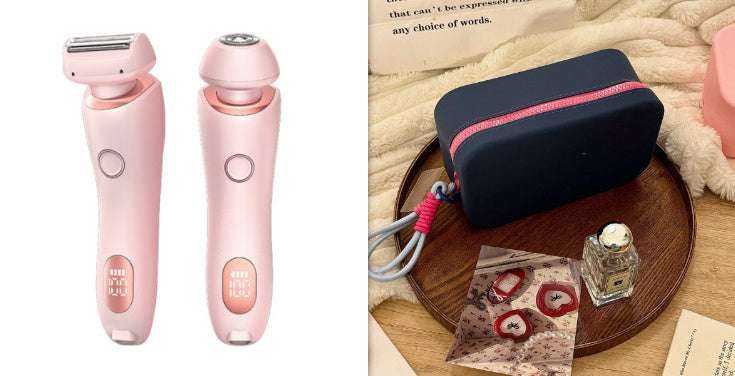 2 - in - 1 Rechargeable Hair Removal Epilator & Trimmer - Exactly Bliss