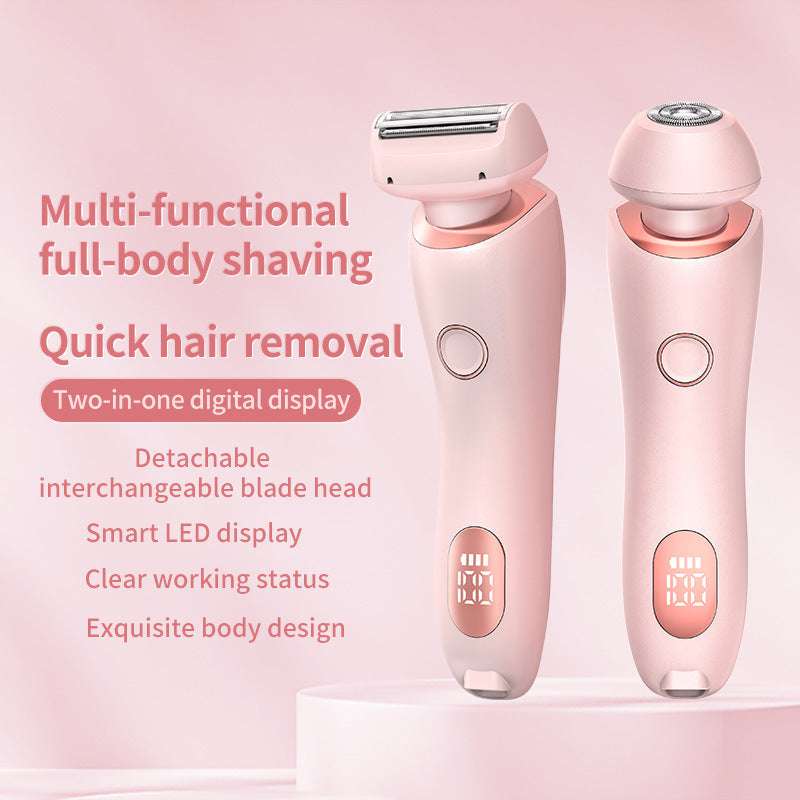 2 - in - 1 Rechargeable Hair Removal Epilator & Trimmer - Exactly Bliss
