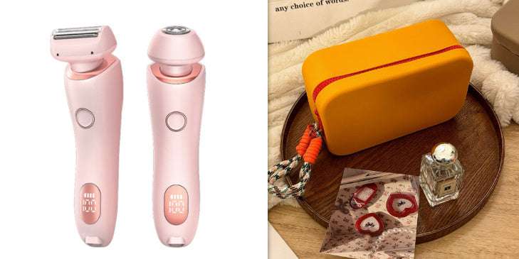 2 - in - 1 Rechargeable Hair Removal Epilator & Trimmer - Exactly Bliss