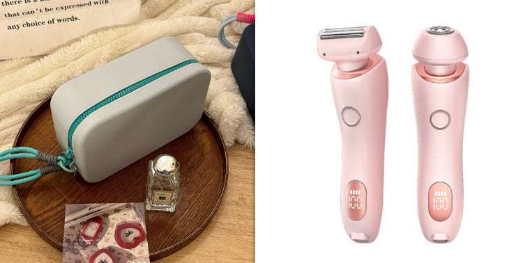2 - in - 1 Rechargeable Hair Removal Epilator & Trimmer - Exactly Bliss