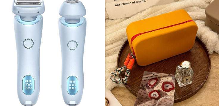 2 - in - 1 Rechargeable Hair Removal Epilator & Trimmer - Exactly Bliss