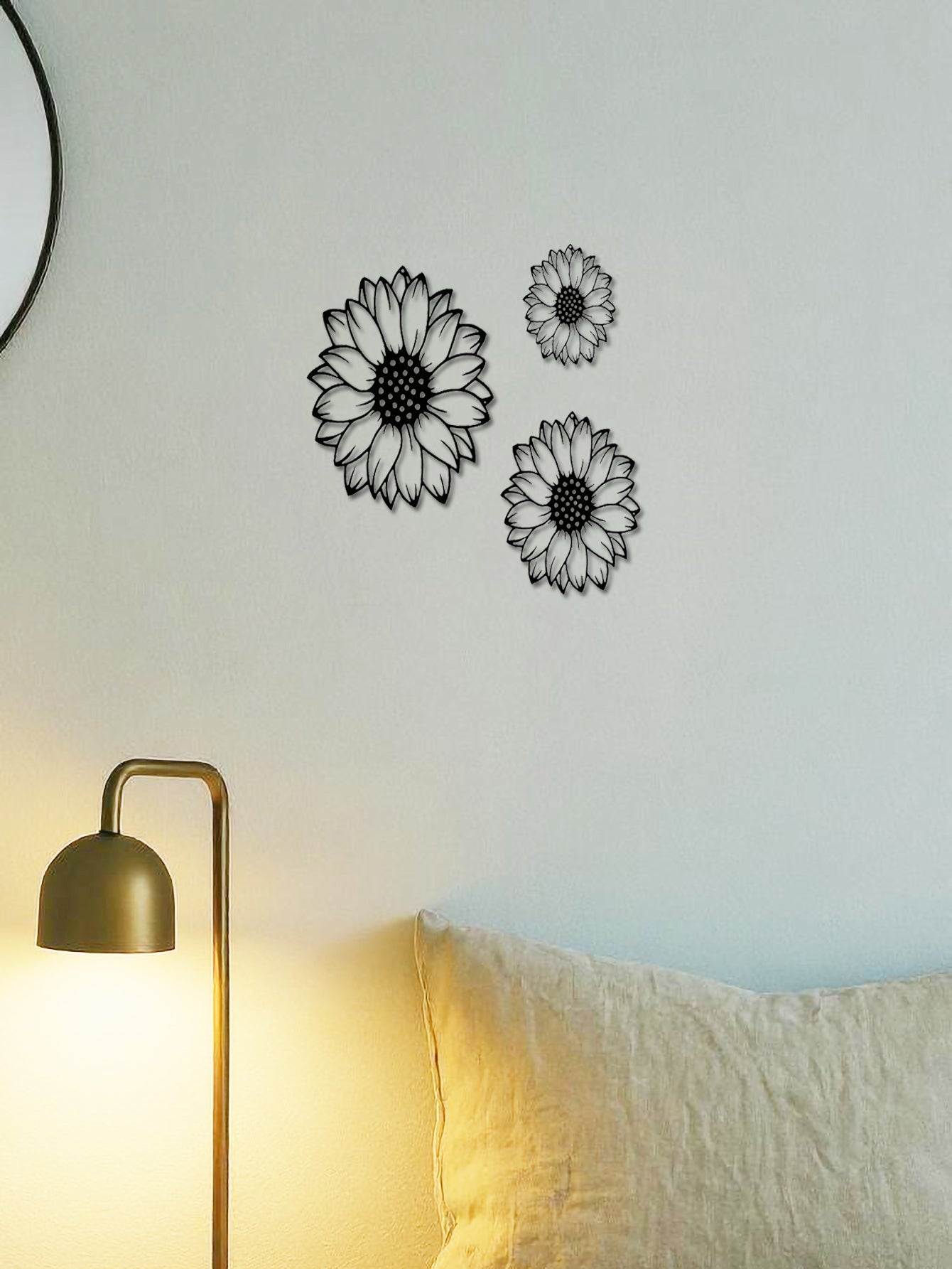 Stunning Sunflowers Set of 3 Wall Art