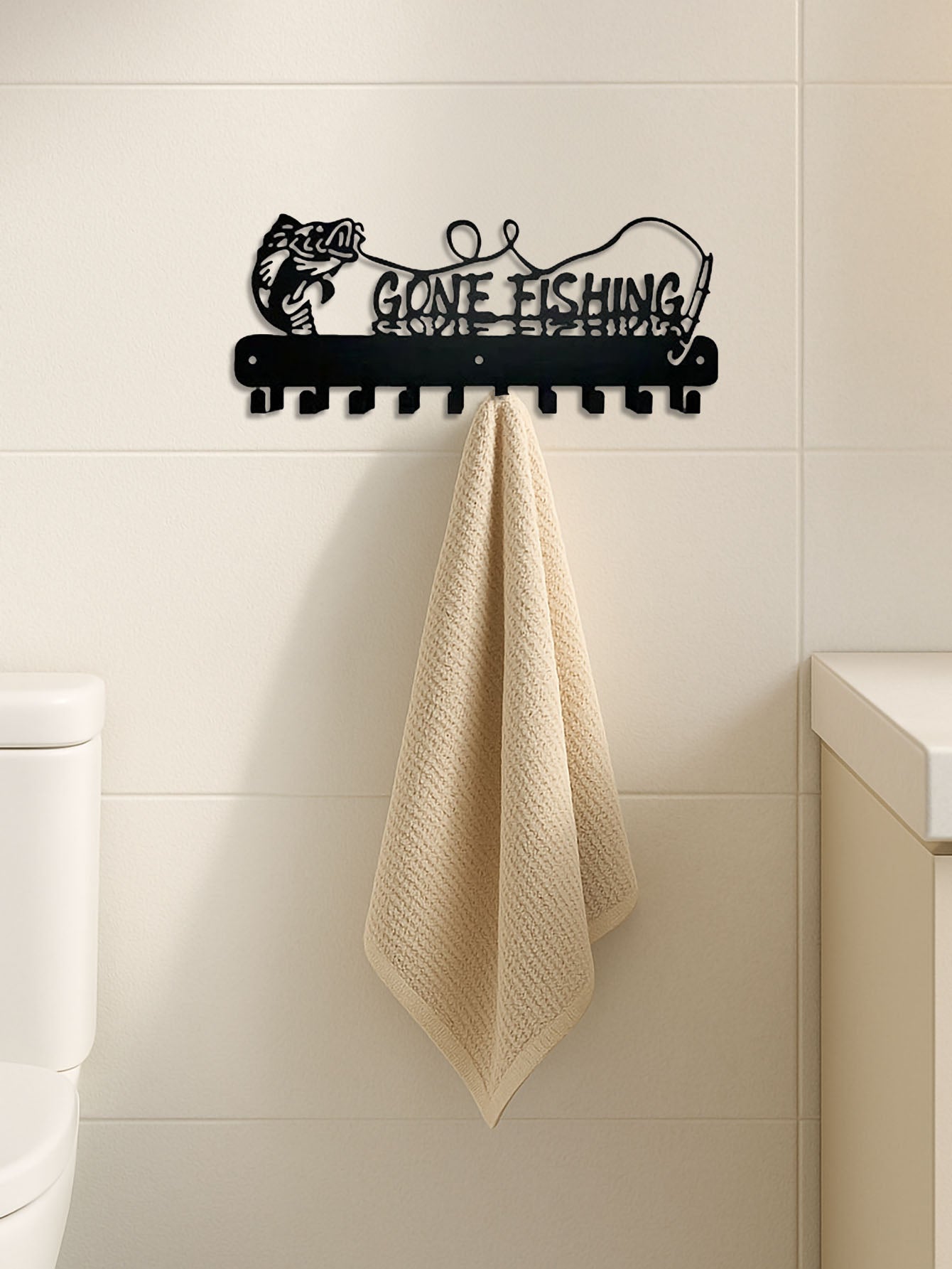 Gone Fishing Wall Art
