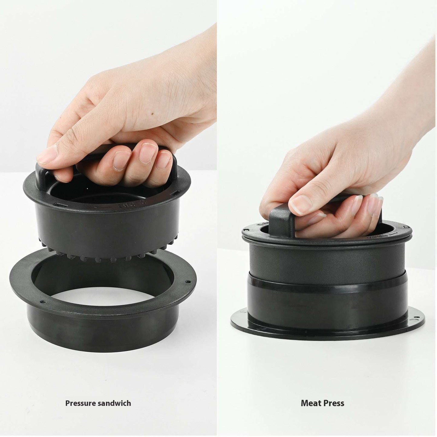 4 - in - 1 Hamburger Press & Sandwich Maker - Exactly Bliss