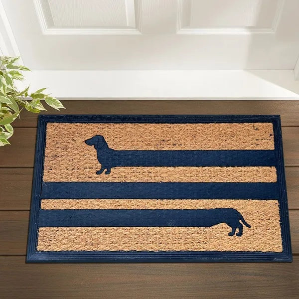 Funny Weiner Dog Non-Slip Door Mat