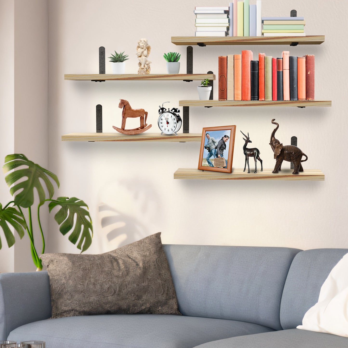 Floating Shelves 6 Piece