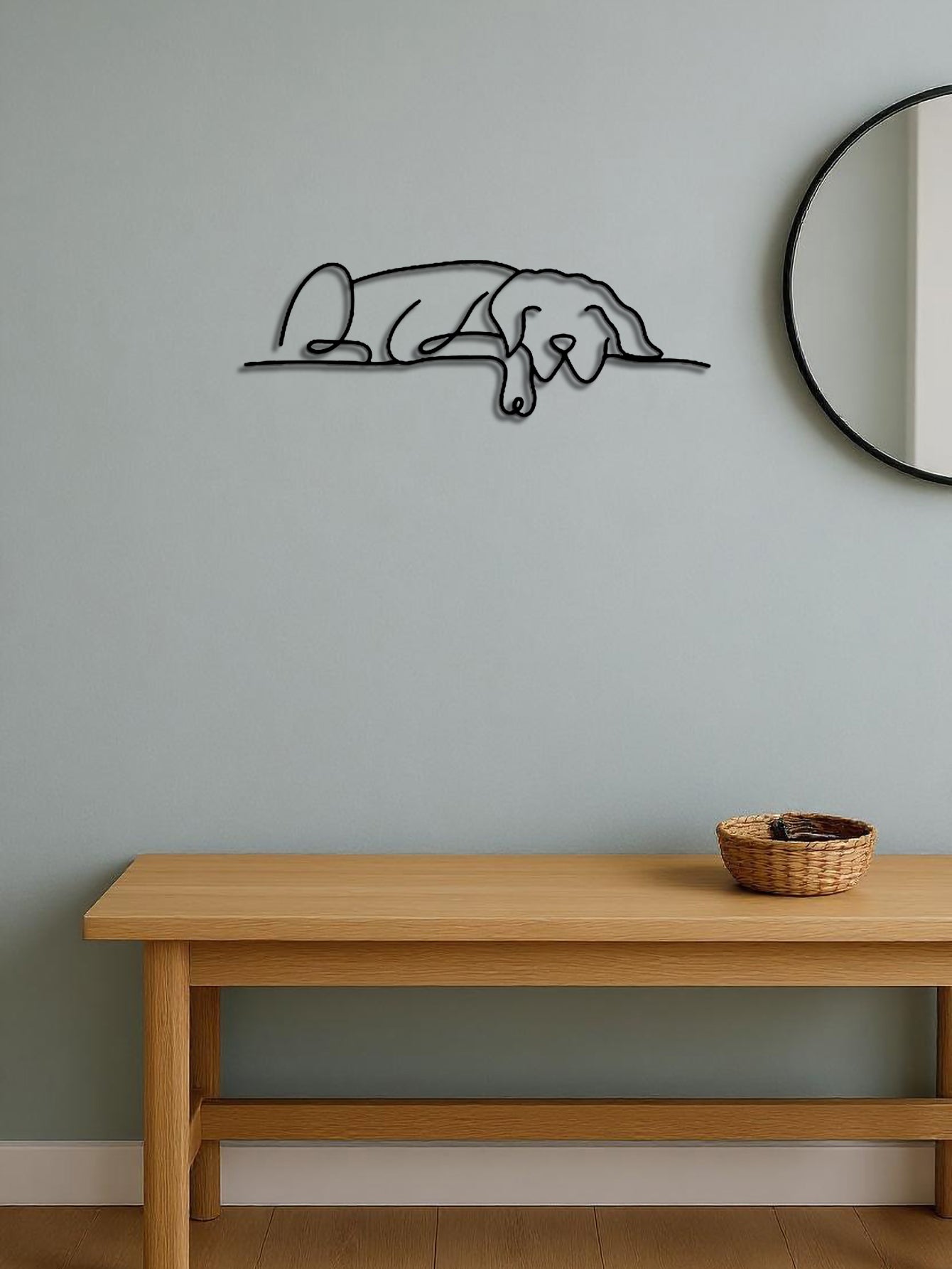 Lazy Dog Wall Art