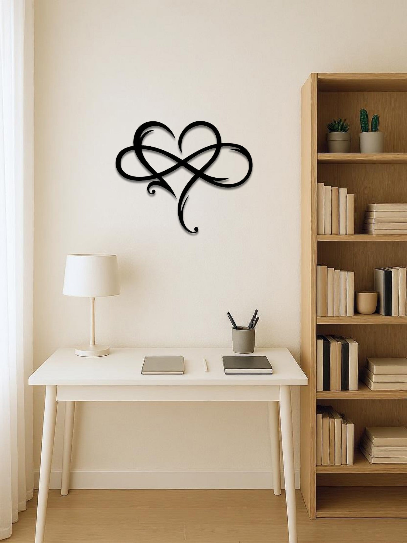 Infinity Heart Wall Art