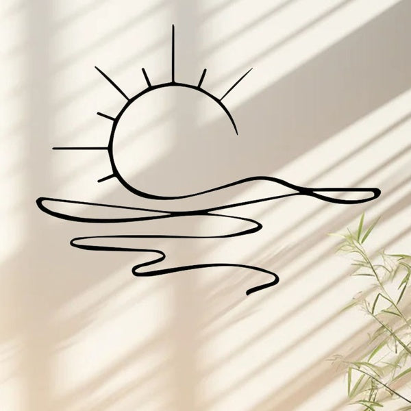 Sunrise Over the Water Wall Art