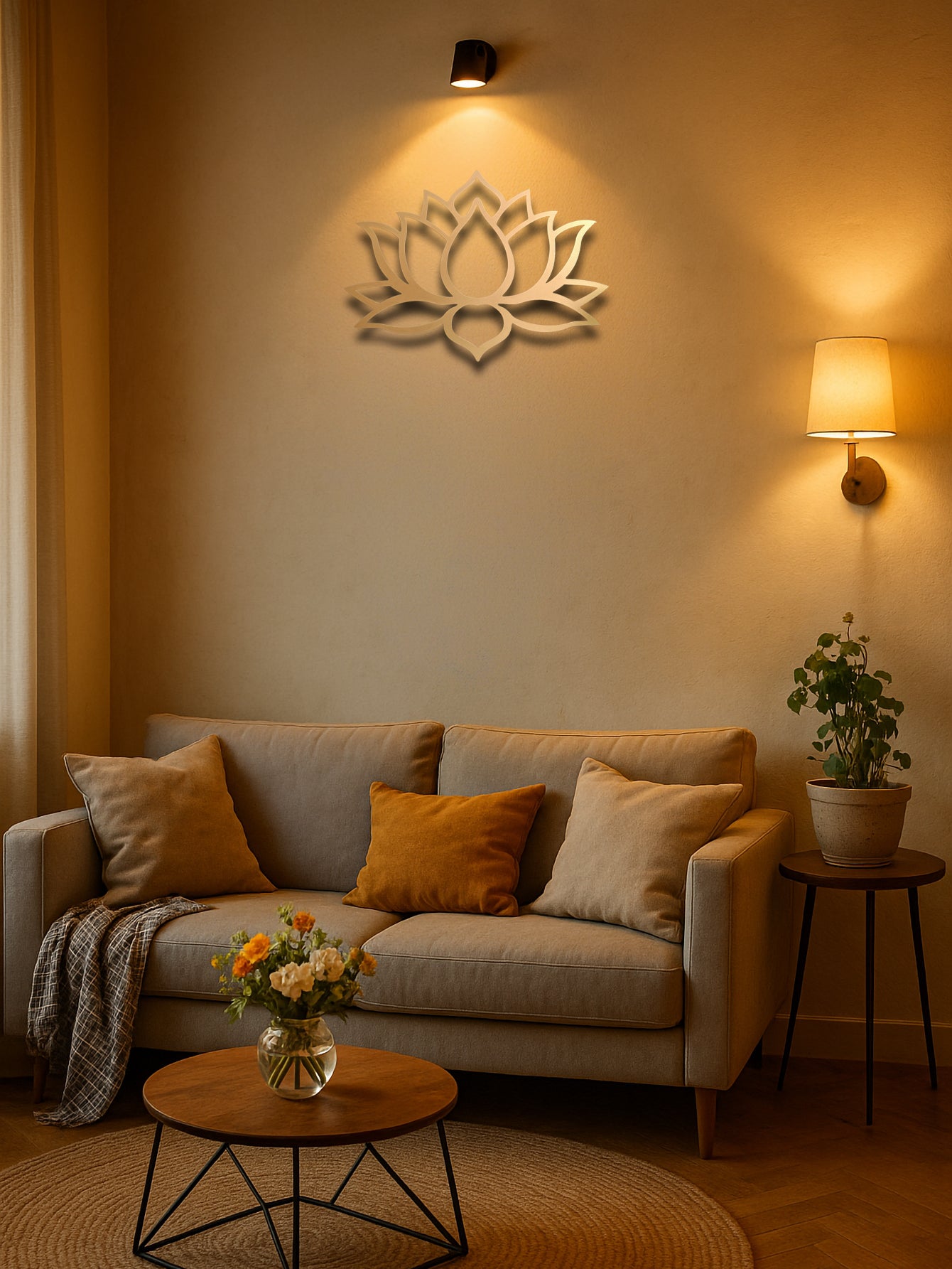 Lotus Flower Wall Art