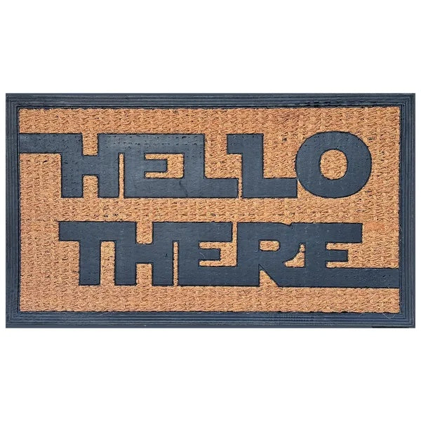 HELLO THERE Door Mat