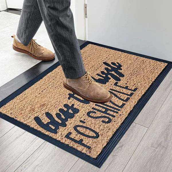 Bless This Hizzle Fo' Shizzle Door Mat