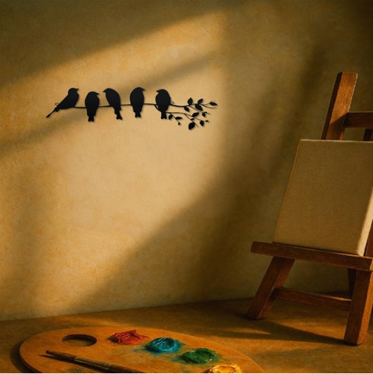 Birds on a Branch Wall Art