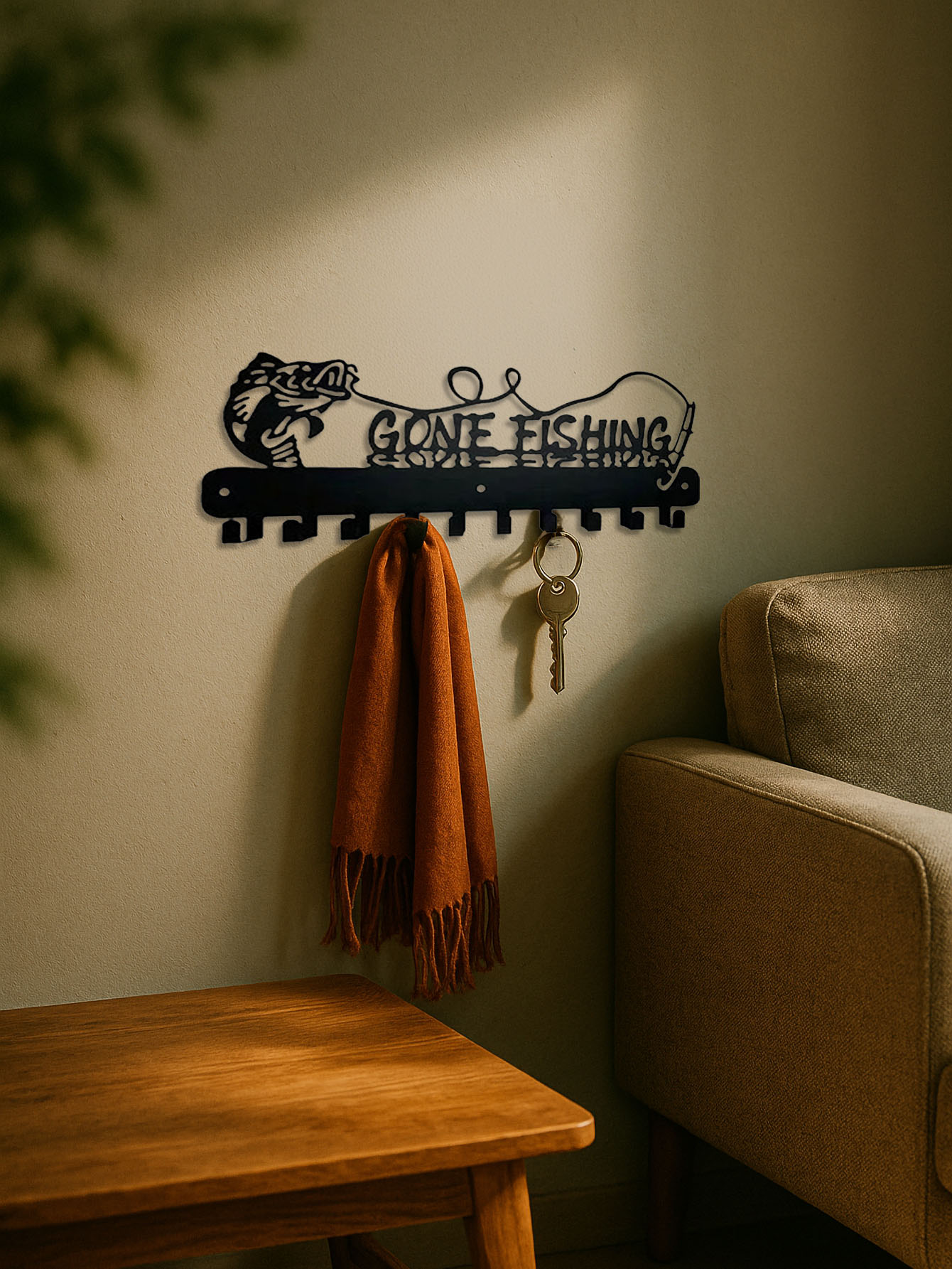 Gone Fishing Wall Art