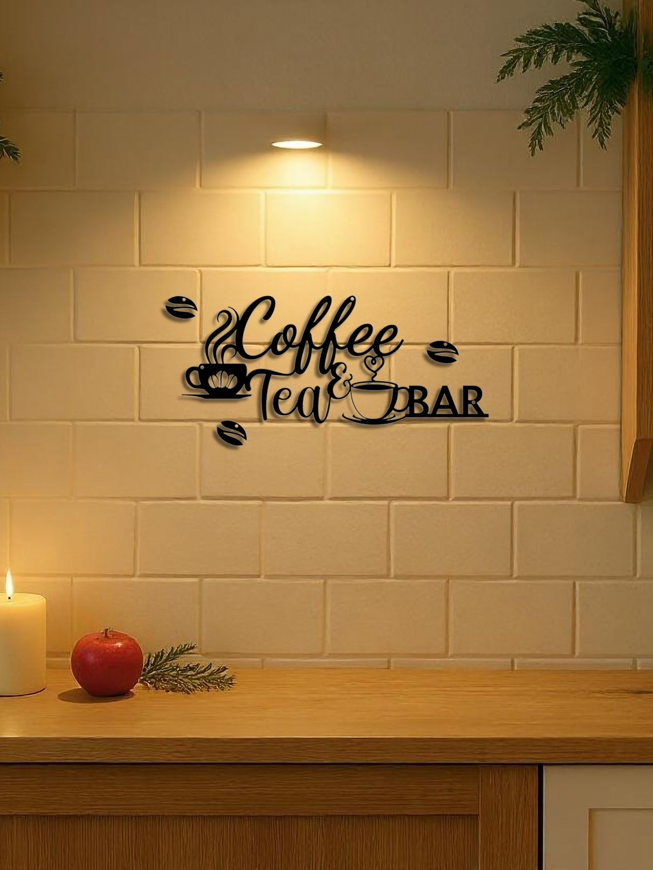 Coffee Tea Bar Wall Art