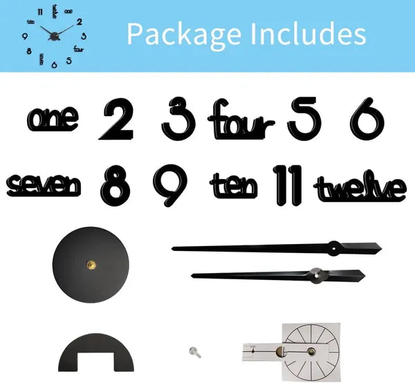 Large Wall Clock