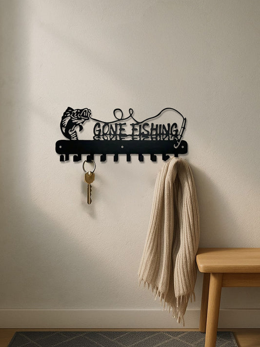 Gone Fishing Wall Art