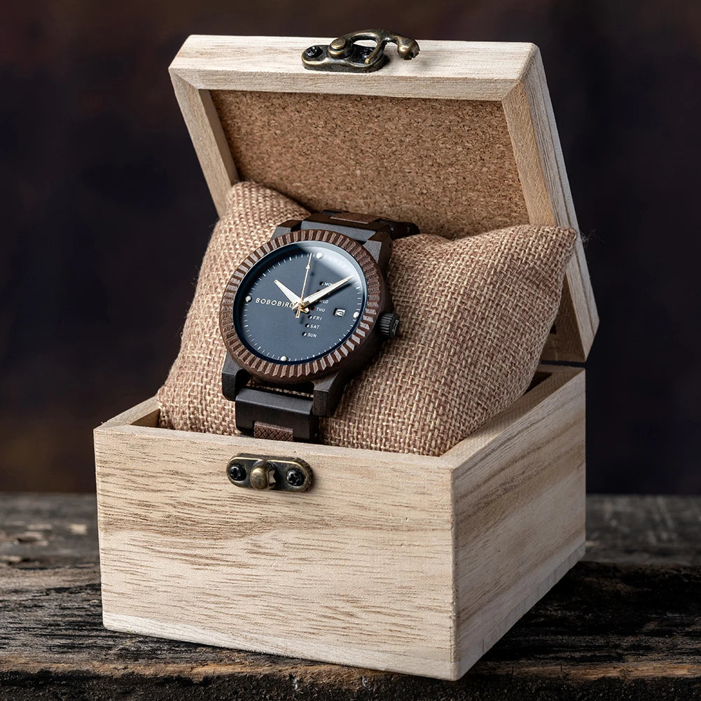 True Gentleman's Wooden Wristwatch - Exactly Bliss