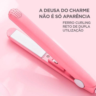 Ceramic Mini Hair Straightener - Exactly Bliss