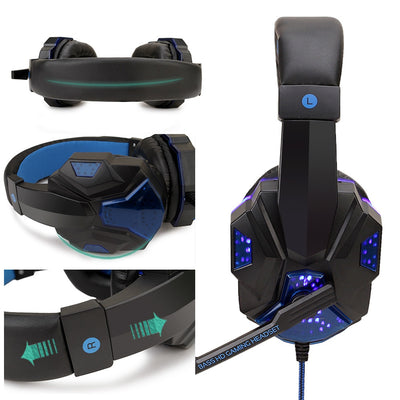 Ultimate Gamer Headset (w/optional LED Lights) - Exactly Bliss