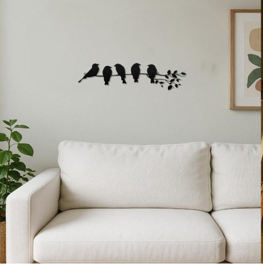 Birds on a Branch Wall Art