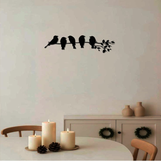 Birds on a Branch Wall Art