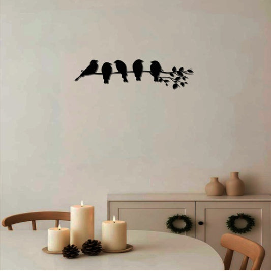 Birds on a Branch Wall Art