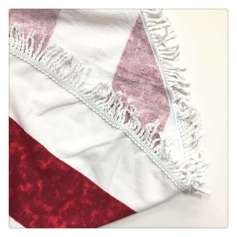 American Flag Beach Mat or Beach Towel - Exactly Bliss