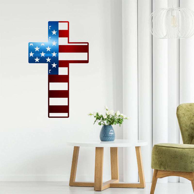 American Independence Day Decoration Scene Layout Iron Pendant - Exactly Bliss