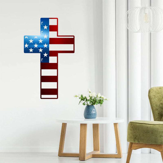 American Independence Day Decoration Scene Layout Iron Pendant - Exactly Bliss