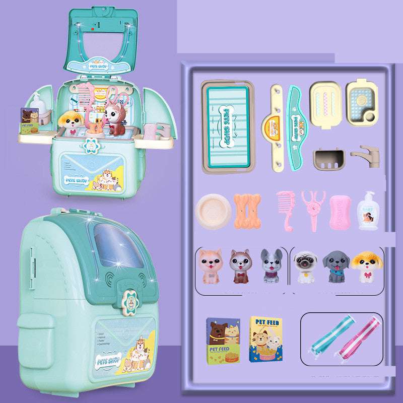 BB Shack or Pet Shop Back Pack Play Set - Exactly Bliss