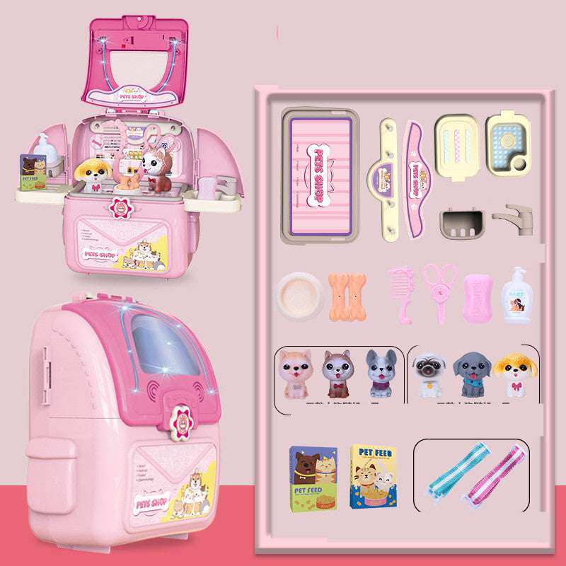 BB Shack or Pet Shop Back Pack Play Set - Exactly Bliss