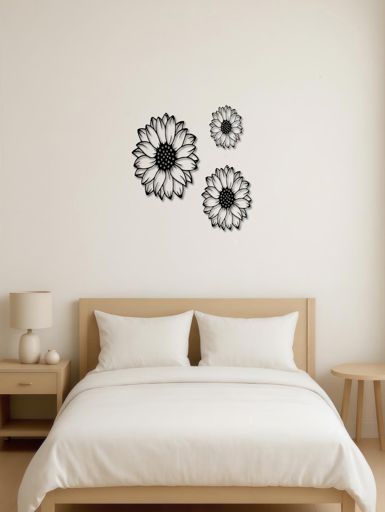 Stunning Sunflowers Set of 3 Wall Art
