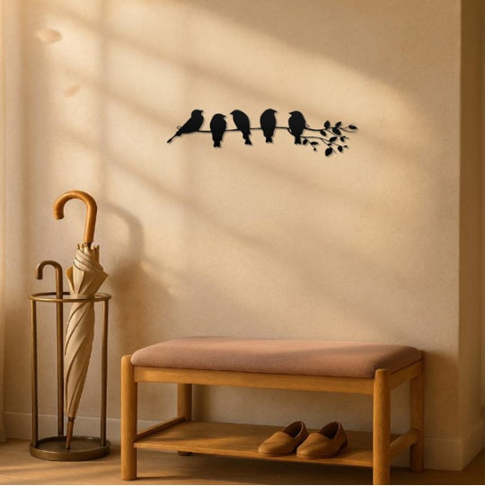 Birds on a Branch Wall Art