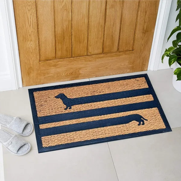 Funny Weiner Dog Non-Slip Door Mat