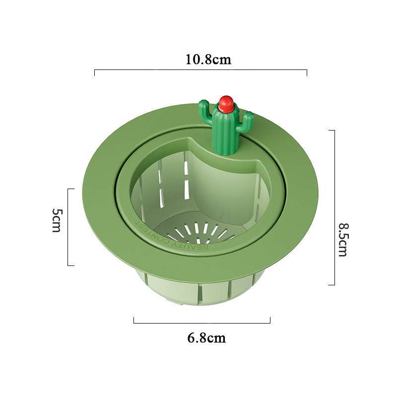 Cute Cactus Sink Strainer Basket - Exactly Bliss